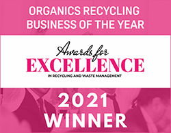 Awards for Excellence 2021 Organics Recycling Business of the Year - Winner